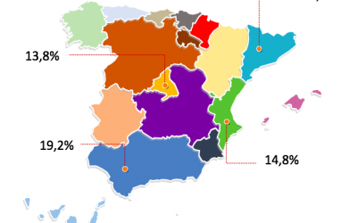 Article 1: How were the Total Number of Real Estate Property Transactions in Spain distributed by Autonomous Communities in 2019?
